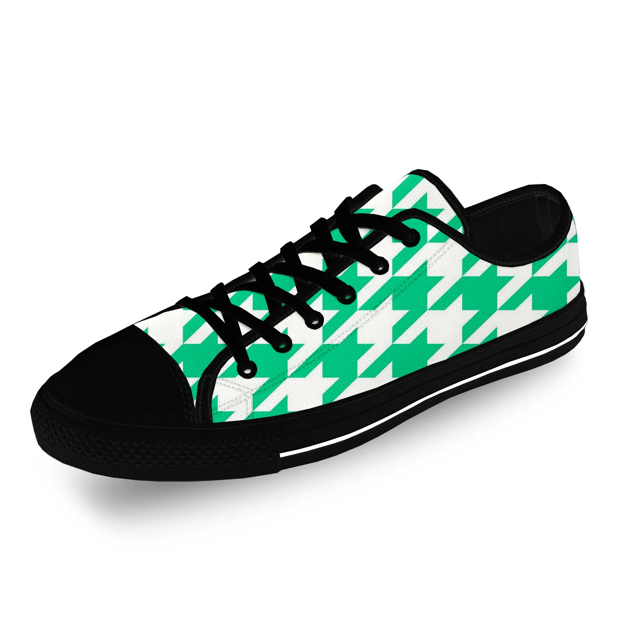 Houndstooth Pattern Aesthetic Casual Cloth Fashion 3D Print Low Top Canvas Shoes Men Women Lightweight Breathable Sneakers
Houndstooth Pattern Aesthetic Casual Cloth Fashion 3D Print Low Top Canvas Shoes Men Women Lightweight Breathable Sneakers