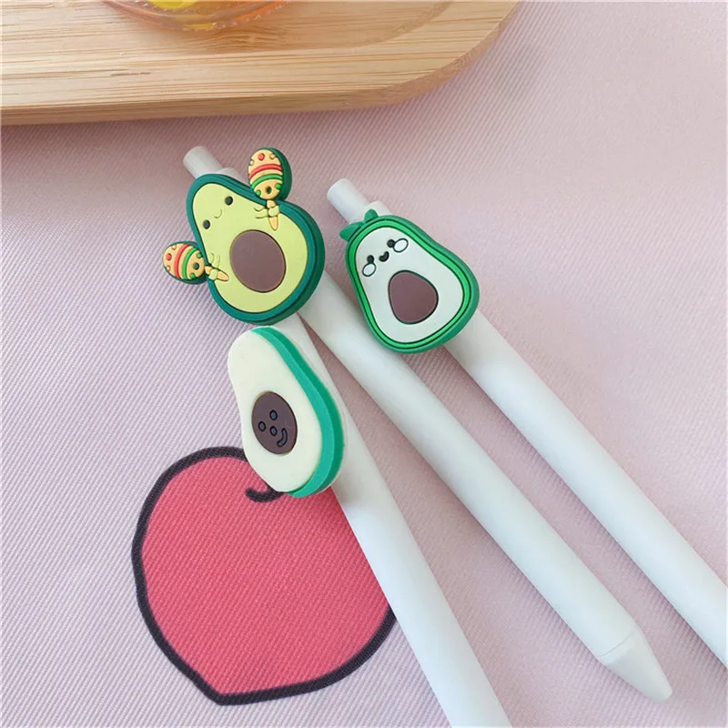 30 pcs/lot Creative Avocado Press Gel Pen Cute 0.5mm black ink Signature Pens School Office writing Supplies Promotional Gift
30 pcs/lot Creative Avocado Press Gel Pen Cute 0.5mm black ink Signature Pens School Office writing Supplies Promotional Gift