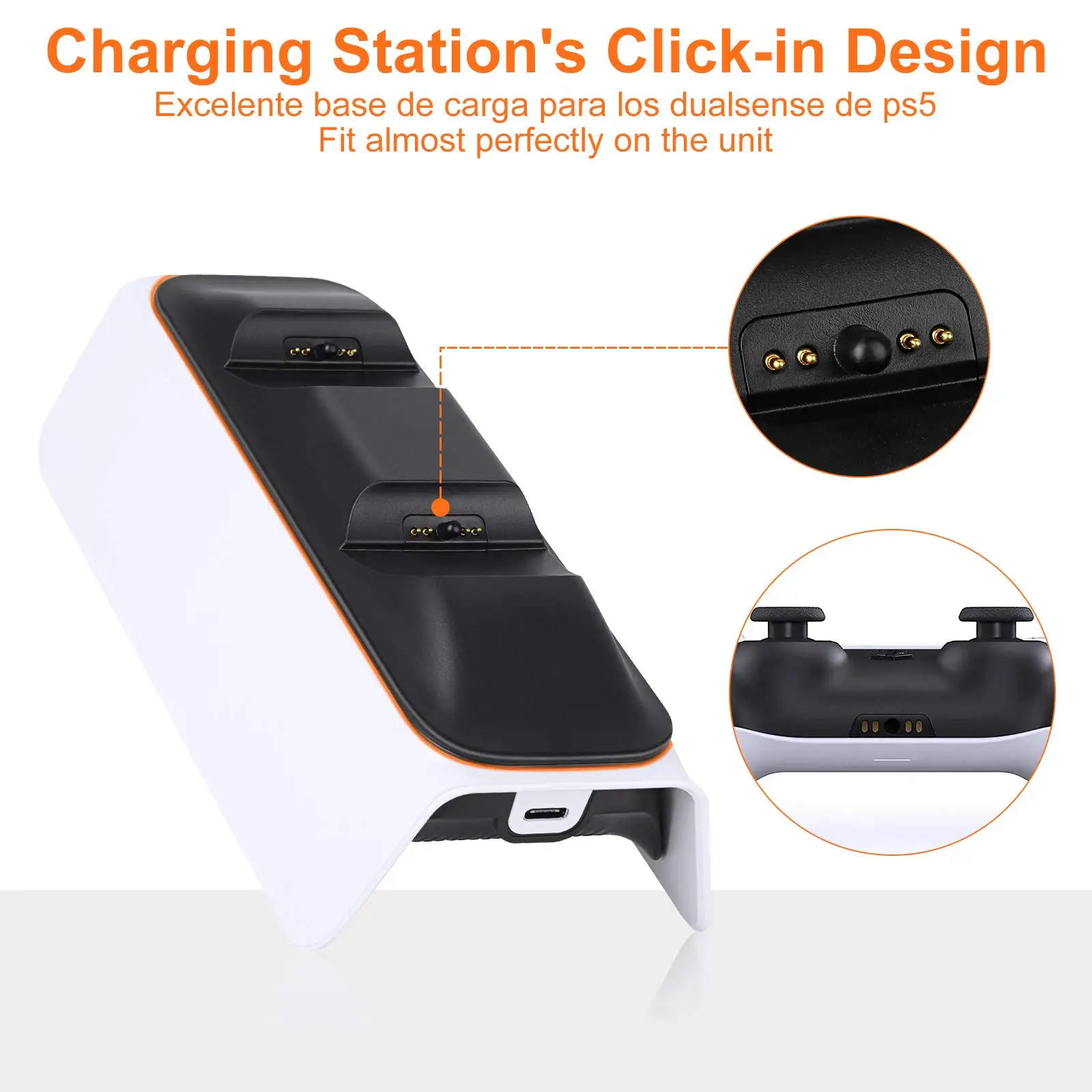 Dual Fast Charger for PS5 Controller Charging Dock Station LED Indicator USB Type-C for PlayStation 5 Gamepad Accessories
Dual Fast Charger for PS5 Controller Charging Dock Station LED Indicator USB Type-C for PlayStation 5 Gamepad Accessories