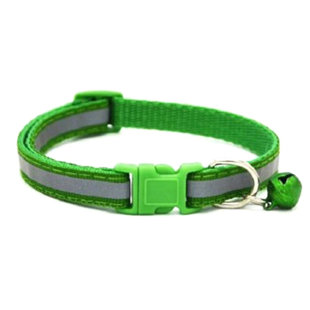 Fashion Reflective Charm and Bell Cat Collar Safety Buckle Adjustable with Nylon Material Colors Pet Product Small Dog Collar
Fashion Reflective Charm and Bell Cat Collar Safety Buckle Adjustable with Nylon Material Colors Pet Product Small Dog Collar