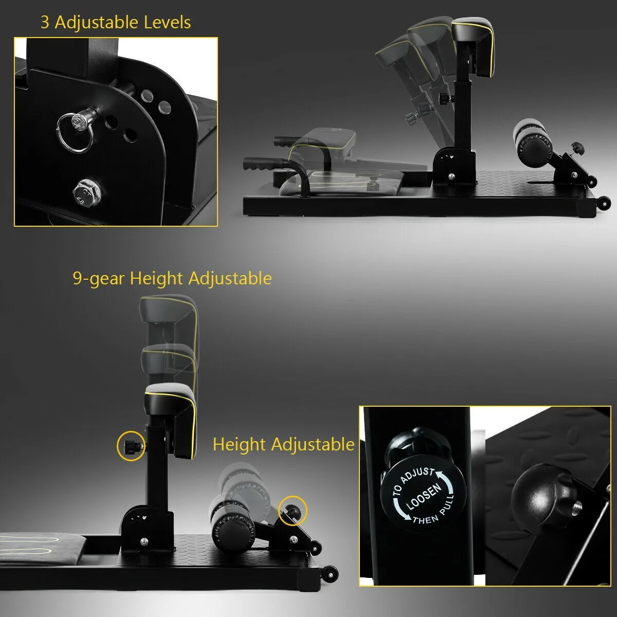 GRT Fitness Hdeb2ee1fe22f4e64a18b0ebebcc3d648V 8-in-1 Home Gym Multifunction Squat Fitness Machine workout equipments exercise equipment