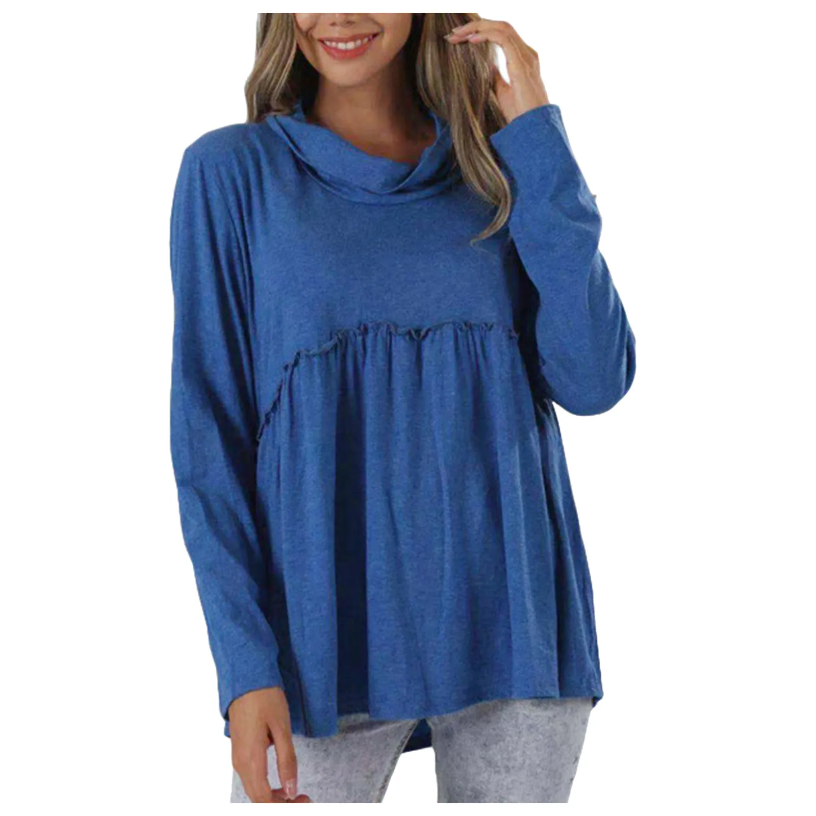 Женские топы больших размеров, однотонная Водолазка с длинным рукавом, блузка, рубашки для повседневной носки, женские рубашки на осень и зи...
Женские топы больших размеров, однотонная Водолазка с длинным рукавом, блузка, рубашки для повседневной носки, женские рубашки на осень и зи...