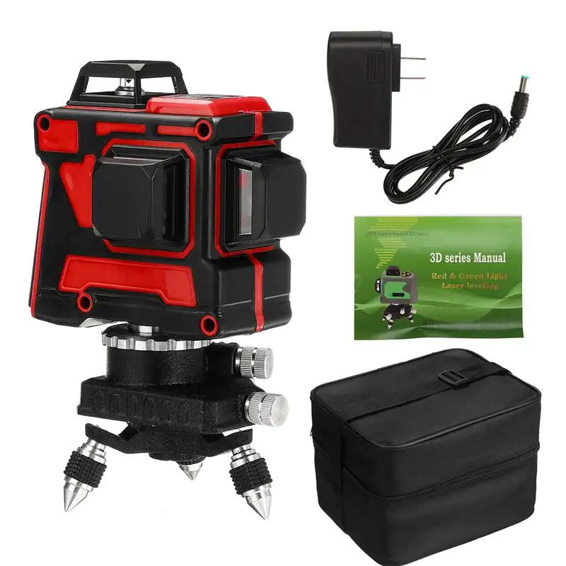 12 Lines Adjustable Laser Levels 3D 360 Self Leveling Horizontal Vertical Cross Green Laser Waterproof Beam Measuring Equipment
12 Lines Adjustable Laser Levels 3D 360 Self Leveling Horizontal Vertical Cross Green Laser Waterproof Beam Measuring Equipment