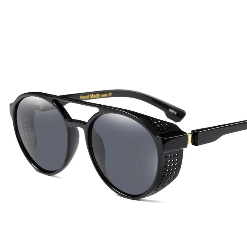Ggovo Fashion Round Steampunk Classic Sunglasses Men Vintage Punk Sun Glasses High Quality Goggles UV400 Eyewear
Ggovo Fashion Round Steampunk Classic Sunglasses Men Vintage Punk Sun Glasses High Quality Goggles UV400 Eyewear