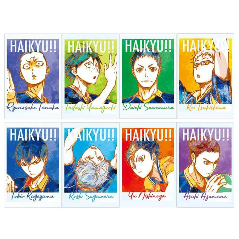 17 pcs/set Anime Haikyuu!! Figures Card Stickers IC Card Paster Kids Toy Stickers Suitable for Bus Card Bank Card Card Decorat
17 pcs/set Anime Haikyuu!! Figures Card Stickers IC Card Paster Kids Toy Stickers Suitable for Bus Card Bank Card Card Decorat