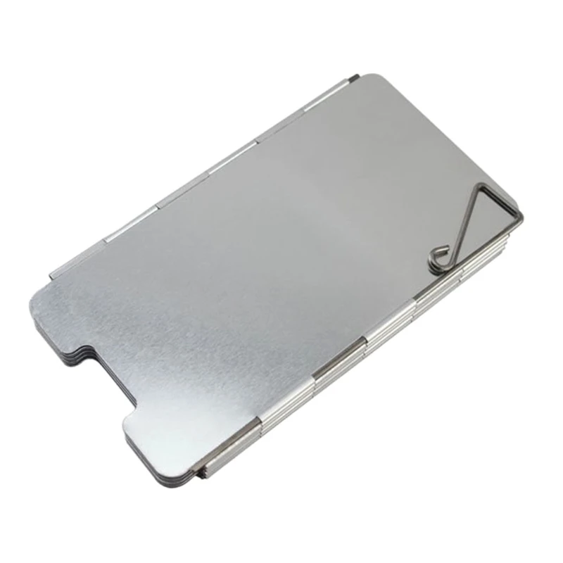 Folding Outdoor Stove Windscreen Aluminum Camping Stove Windshield with Carrying Bag Burner Windshield 9 Plates for Camp
Folding Outdoor Stove Windscreen Aluminum Camping Stove Windshield with Carrying Bag Burner Windshield 9 Plates for Camp