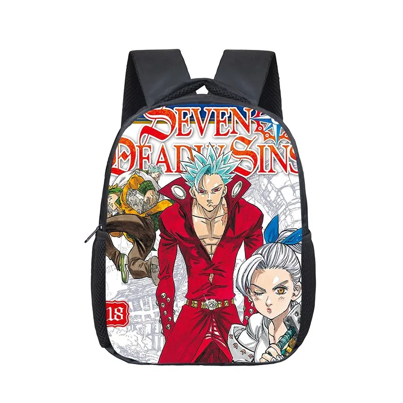 12 inch Anime Seven Deadly Sins Kindergarten Backpack Children School Backpack for Girls Boys Mini Rucksack Mochila
12 inch Anime Seven Deadly Sins Kindergarten Backpack Children School Backpack for Girls Boys Mini Rucksack Mochila