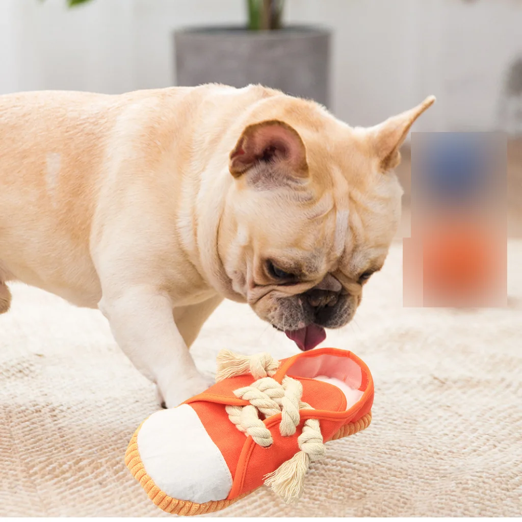 Dog Chew Shoes Toy Pet Sound Toys For Small Dogs Puppy Teeth Training Products Plush Slippers Sounding Toys Dog Accessories
Dog Chew Shoes Toy Pet Sound Toys For Small Dogs Puppy Teeth Training Products Plush Slippers Sounding Toys Dog Accessories
