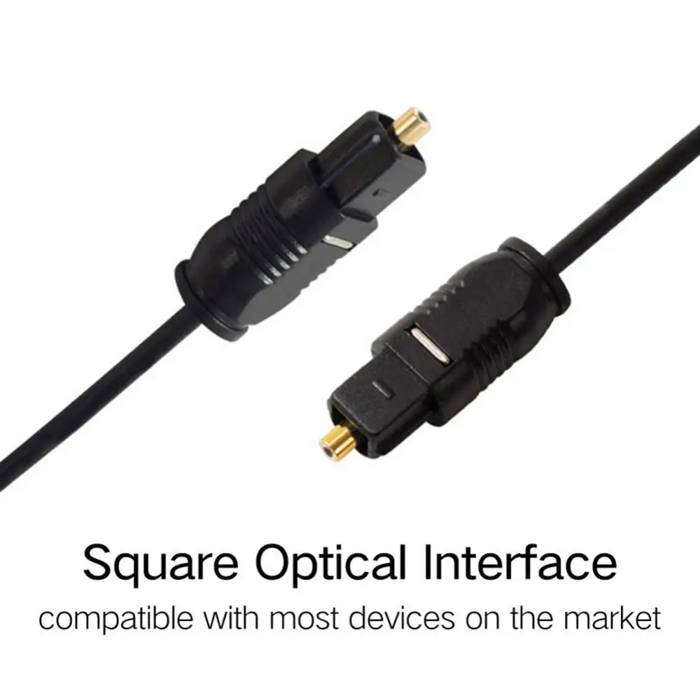 Digital Optical Audio Cable Toslink Gold Plated 1m 2m 3/5m 10m 15m 20m 30m SPDIF MD DVD Gold Plated Cable High Quality
Digital Optical Audio Cable Toslink Gold Plated 1m 2m 3/5m 10m 15m 20m 30m SPDIF MD DVD Gold Plated Cable High Quality