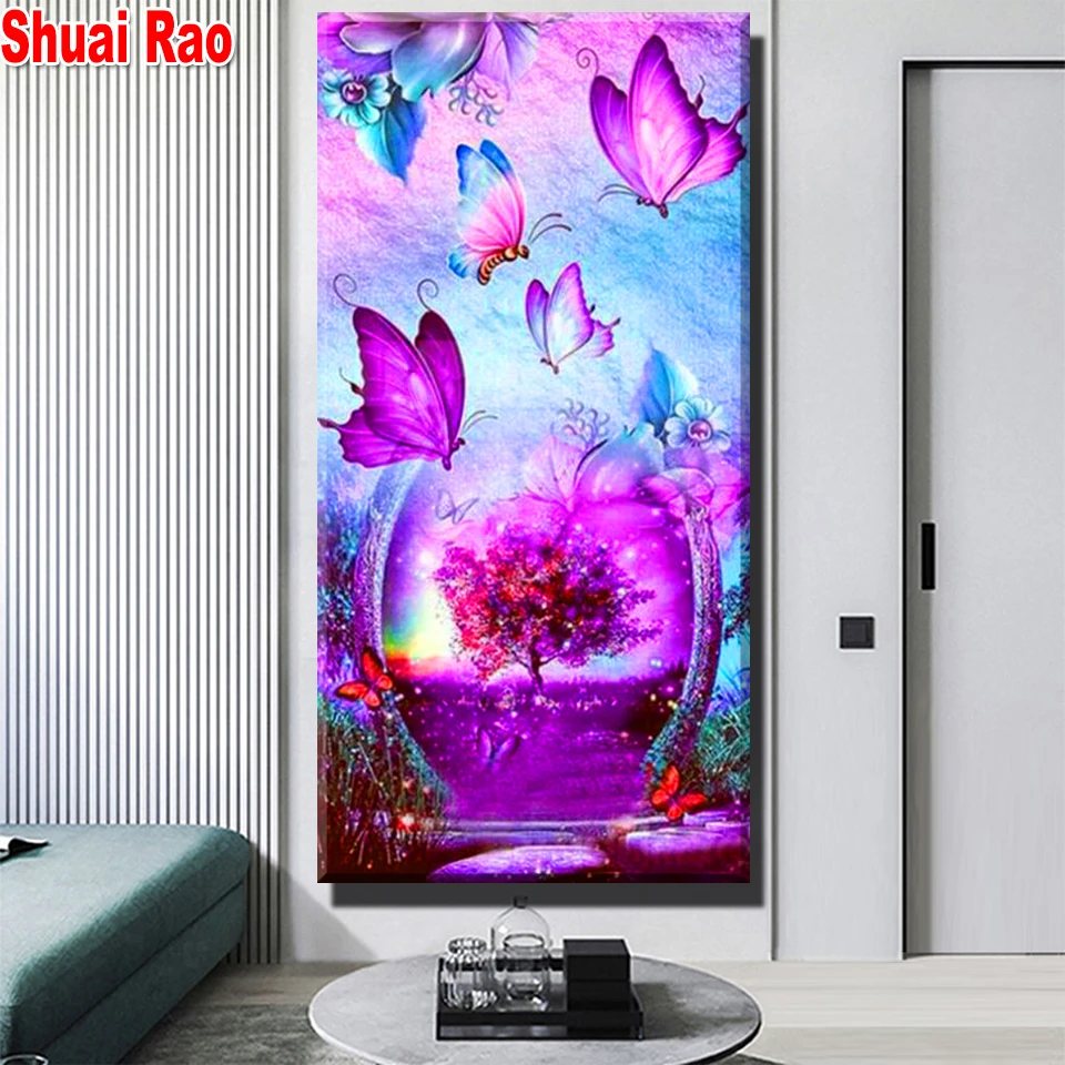 Diamond embroidery purple flowers 5d diy diamond painting,full square round diamond butterfly mosaic 3d Picture art,N411
Diamond embroidery purple flowers 5d diy diamond painting,full square round diamond butterfly mosaic 3d Picture art,N411