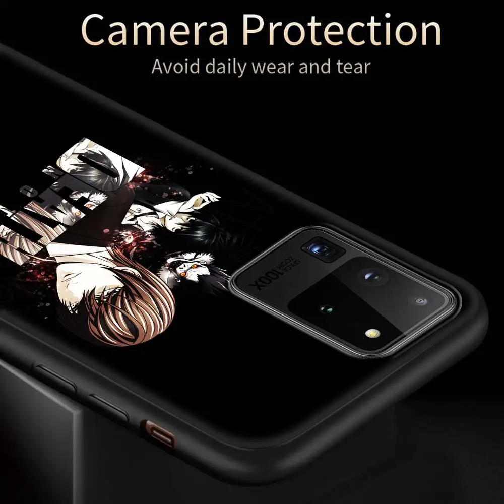 Cute Death Note Ryuk Silicone Case Fundas For Samsung Galaxy S20 FE S21 S20 Ultra 5G S10e S10 S8 S9 Plus Soft Cover Coque Capa
Cute Death Note Ryuk Silicone Case Fundas For Samsung Galaxy S20 FE S21 S20 Ultra 5G S10e S10 S8 S9 Plus Soft Cover Coque Capa
