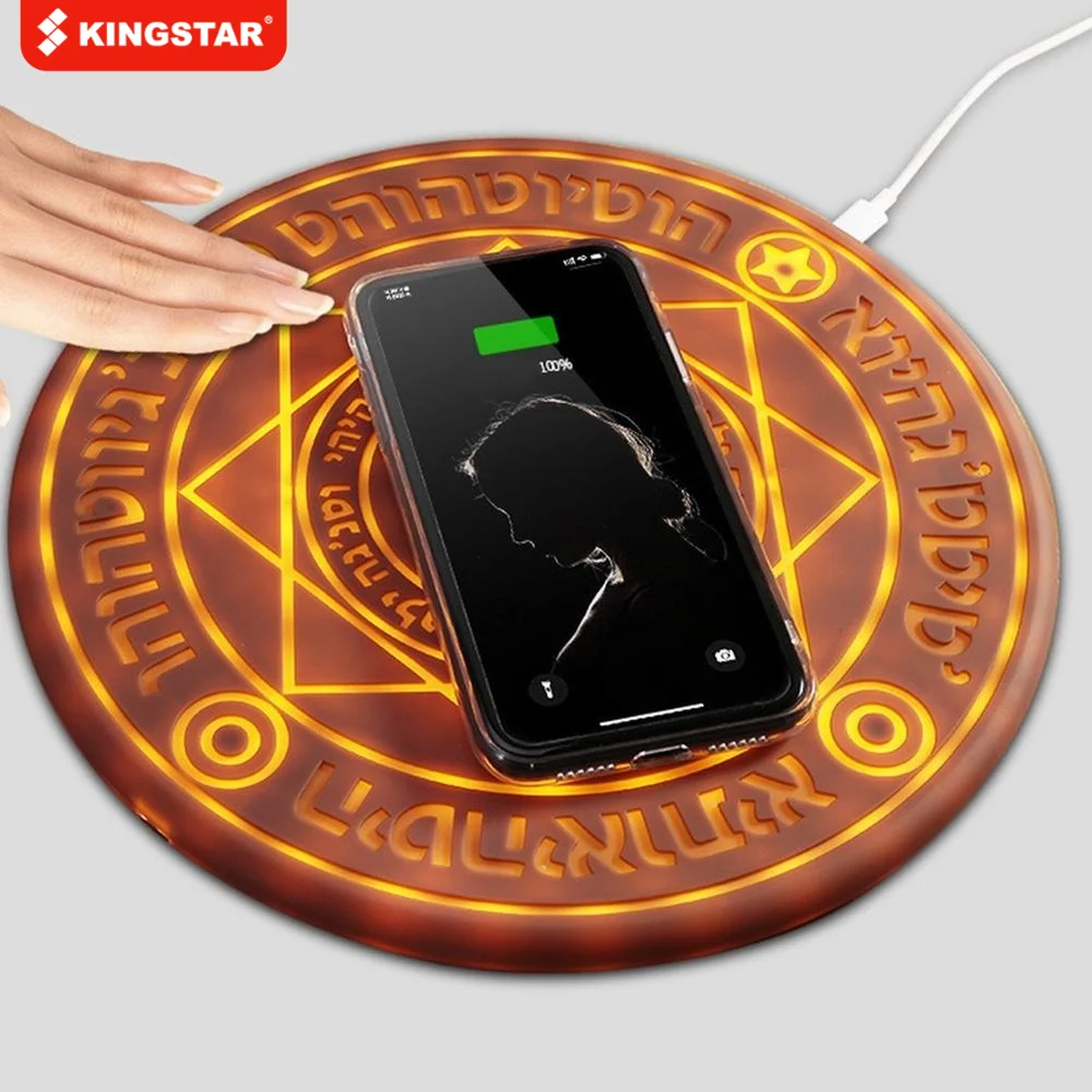 Универсальное беспроводное зарядное устройство Magic Circle, 10 Вт, беспроводная Быстрая Зарядка Qi для iPhone X, XS, 8, Samsung, Huawei, Honor, Xiaomi
Универсальное беспроводное зарядное устройство Magic Circle, 10 Вт, беспроводная Быстрая Зарядка Qi для iPhone X, XS, 8, Samsung, Huawei, Honor, Xiaomi