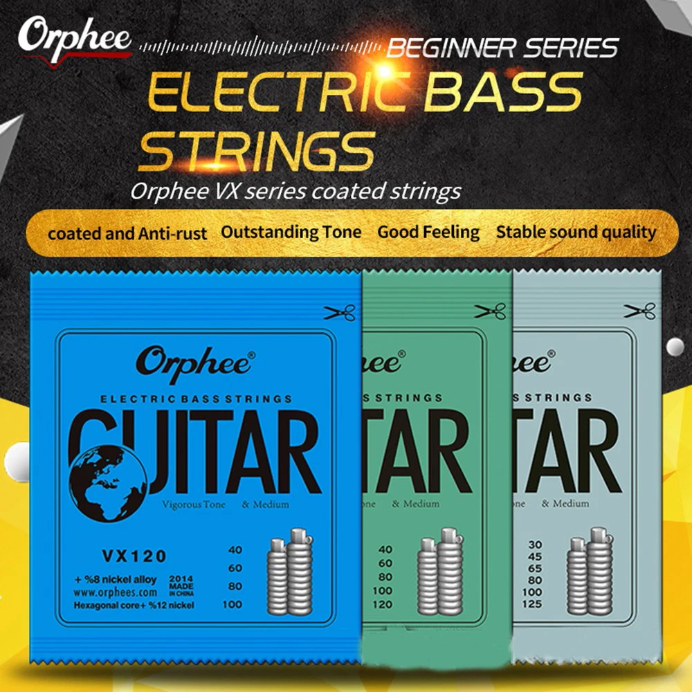 Orphee Electric Bass Strings 4/5/6 String Hexagonal Carbon Steel Gauge Musical Instruments Guitars & Basses Parts Accessories
Orphee Electric Bass Strings 4/5/6 String Hexagonal Carbon Steel Gauge Musical Instruments Guitars & Basses Parts Accessories