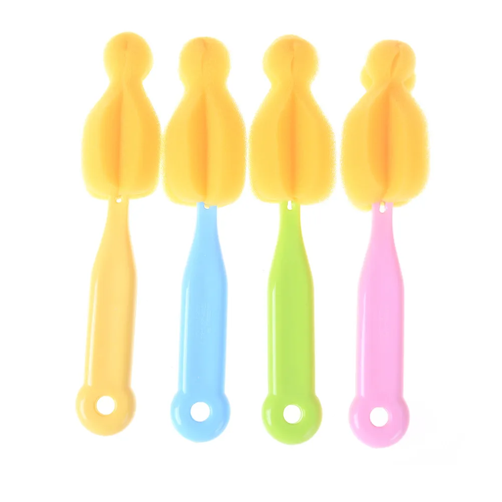 360 Degree Rotating Sponge yellow Baby Nipple Brush Babies Teat Cleaning Feeding Bottle Brushes Infant Pacifier Cleaner 2 Pcs
360 Degree Rotating Sponge yellow Baby Nipple Brush Babies Teat Cleaning Feeding Bottle Brushes Infant Pacifier Cleaner 2 Pcs