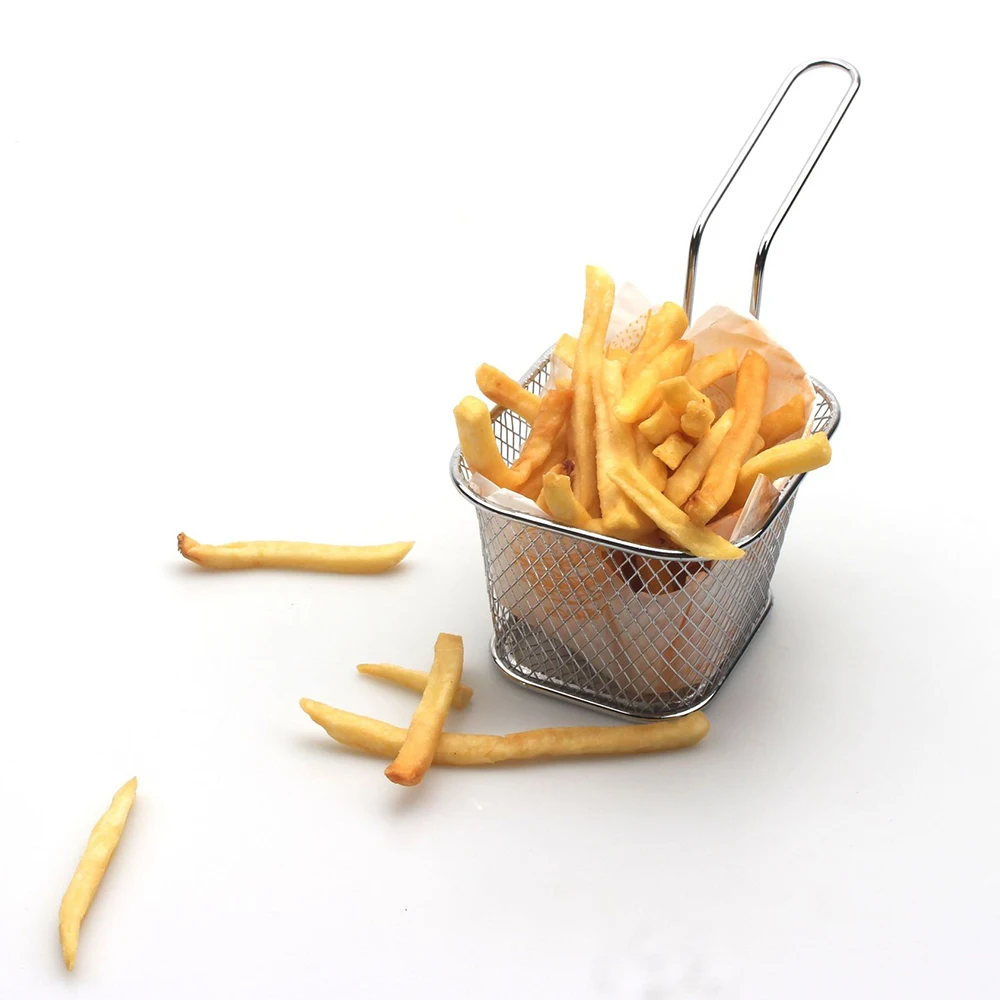 1/4/8/10PCS Mini Mesh Wire French Fry Chips Baskets Net Strainer Kitchen Cooking Tools LBE
1/4/8/10PCS Mini Mesh Wire French Fry Chips Baskets Net Strainer Kitchen Cooking Tools LBE