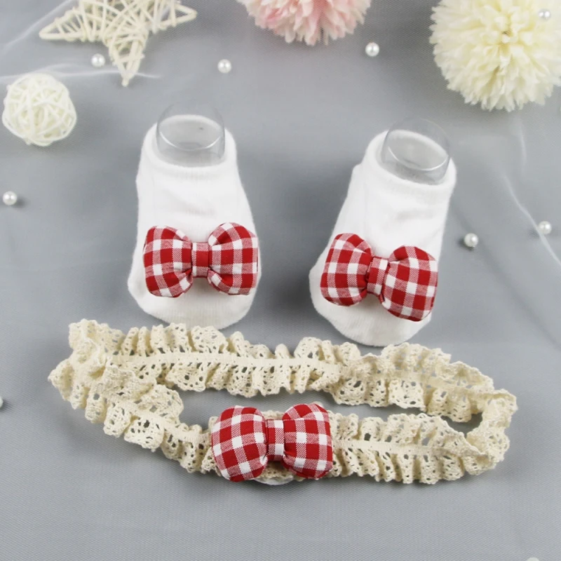 Newborn Cute Socks +Bowknot Headheand 2PCS Cotton Baby Socks Anti Slip Floor Socks Autumn Winter Sock for Children Baby Boy Girl
Newborn Cute Socks +Bowknot Headheand 2PCS Cotton Baby Socks Anti Slip Floor Socks Autumn Winter Sock for Children Baby Boy Girl