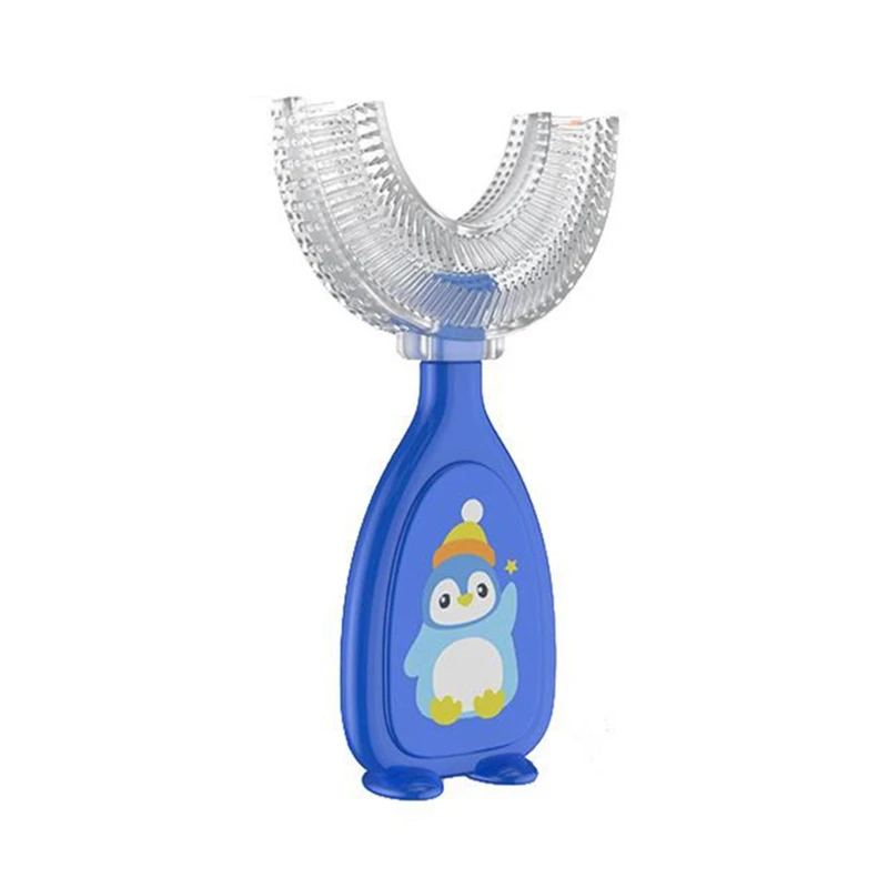 L5YF Children U Shape Toothbrush Soft Silicone Training Teeth Cleaning Teethbrushes
L5YF Children U Shape Toothbrush Soft Silicone Training Teeth Cleaning Teethbrushes