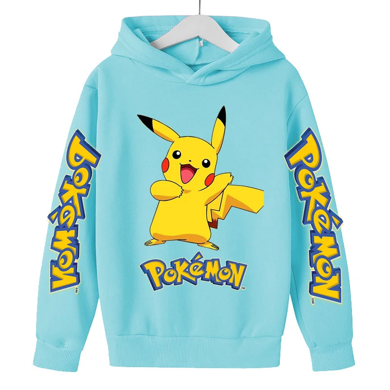 Pokemon-Boys Hoodies Coats Pikachu- Spring Autumn Outerwear Kids Hooded Sweatshirt Clothes Children Long Sleeve Pullover Tops
Pokemon-Boys Hoodies Coats Pikachu- Spring Autumn Outerwear Kids Hooded Sweatshirt Clothes Children Long Sleeve Pullover Tops