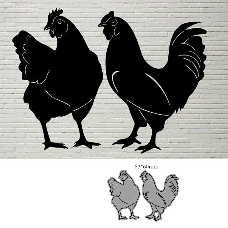Metal Cutting Dies Cut Animal chicken Decoration Scrapbook Paper Craft Knife Mould Blade Punch Stencils
Metal Cutting Dies Cut Animal chicken Decoration Scrapbook Paper Craft Knife Mould Blade Punch Stencils