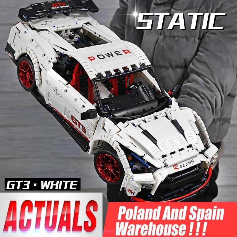 MOULD KING The Nismo Nissan GTR GT3 Speed Racing Sport Car Set Car Compatible with 25326 Building Blocks Bricks Model Toys
MOULD KING The Nismo Nissan GTR GT3 Speed Racing Sport Car Set Car Compatible with 25326 Building Blocks Bricks Model Toys