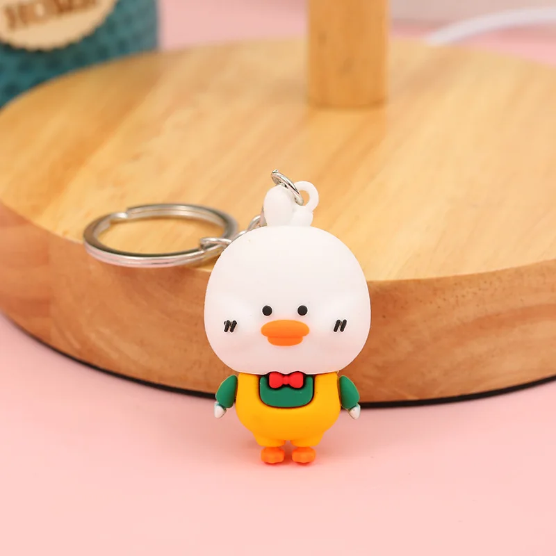 Cartoon Mini Big Head Animal Keychain Creative Cute Doll Pendant Big-Eyed Monkey Piglet Keyring Couple Car Key Chain Decoration
Cartoon Mini Big Head Animal Keychain Creative Cute Doll Pendant Big-Eyed Monkey Piglet Keyring Couple Car Key Chain Decoration