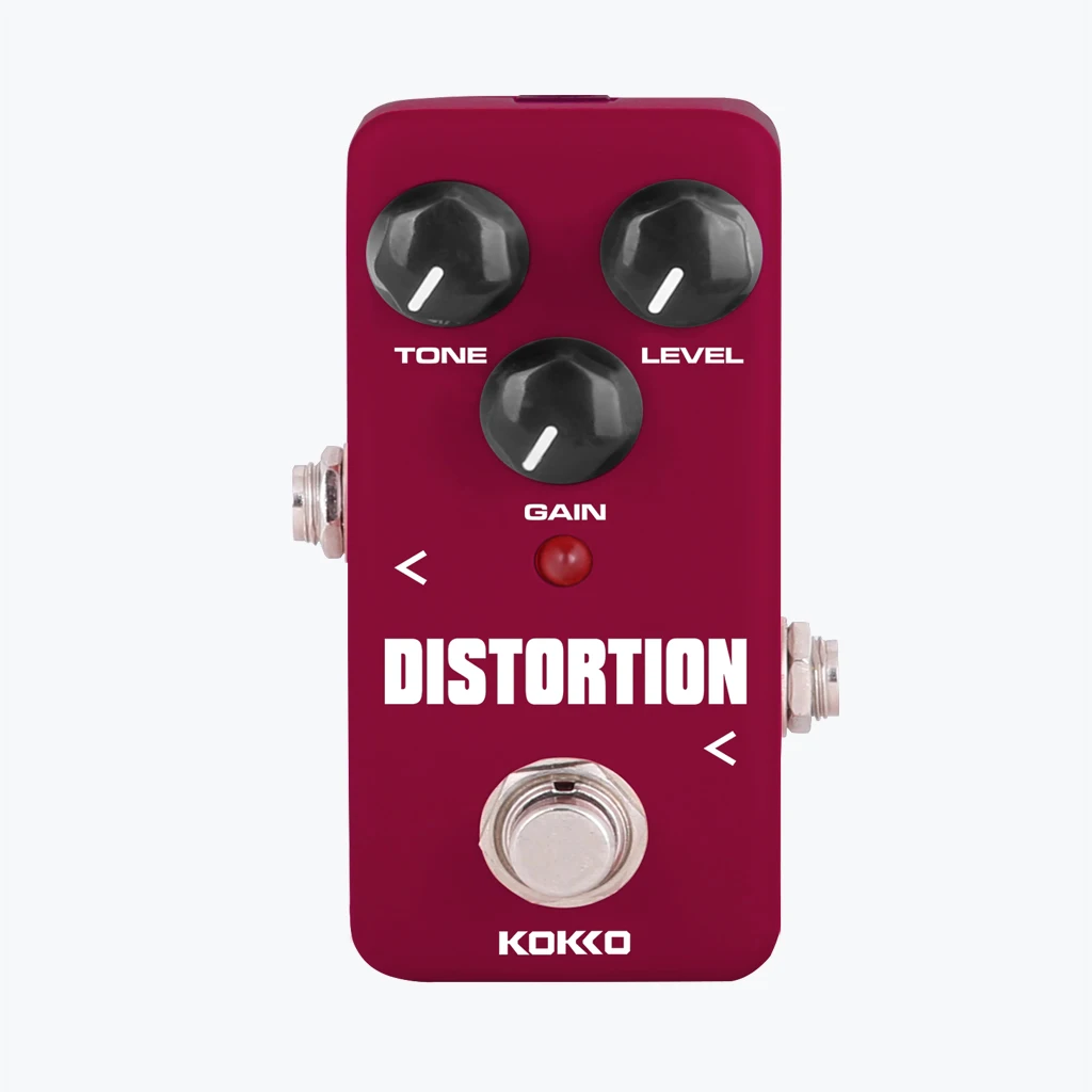 High Quality Guitar Effect Pedal Distortion True Bypass For Electric Guitar
High Quality Guitar Effect Pedal Distortion True Bypass For Electric Guitar