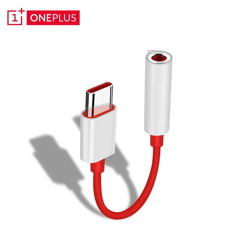 Оригинальный адаптер для наушников oneplus с разъемом usb Type C на 3 5 мм Aux аудио 8 7T 6T 7 Pro