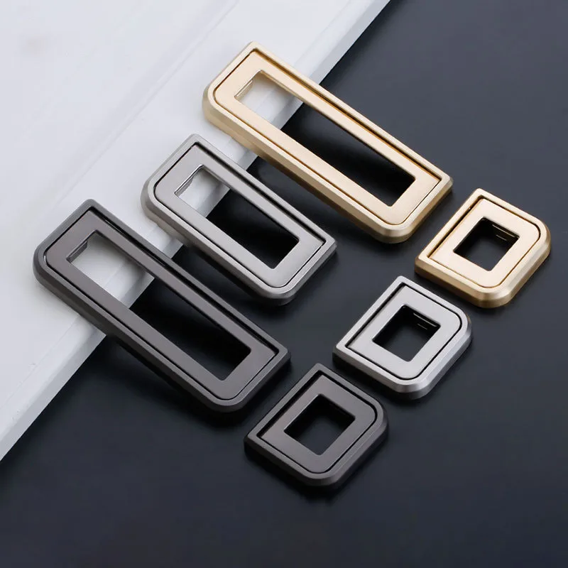 Hidden Door Handles Silver Kitchen Cabinet Knobs and Handles Drawer Knobs Dark button handle for Furniture Hardware
Hidden Door Handles Silver Kitchen Cabinet Knobs and Handles Drawer Knobs Dark button handle for Furniture Hardware