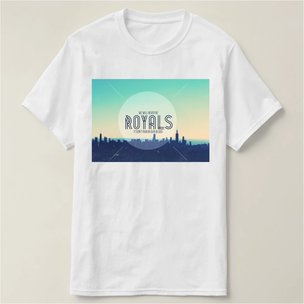 Carvenjaeing New Design New Zealand Popular Singer Tshirt We'll Never Be Royal Logo Printing T-shirts 100% Cotton Summer tshirt
Carvenjaeing New Design New Zealand Popular Singer Tshirt We'll Never Be Royal Logo Printing T-shirts 100% Cotton Summer tshirt