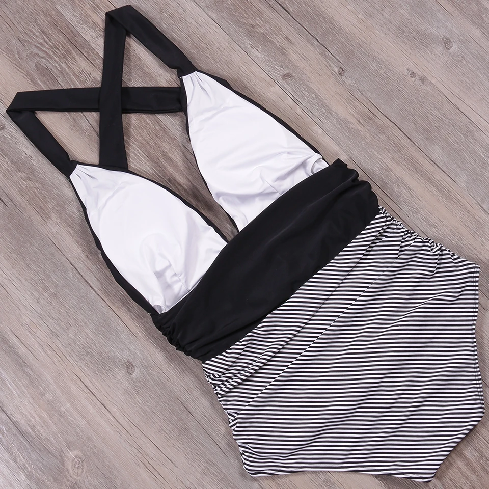 2020 Sexy One Piece Swimsuit Plus Size Swimwear Women High Waisted Bathing Suits Patchwork Beachwear Backless Swim Wear
2020 Sexy One Piece Swimsuit Plus Size Swimwear Women High Waisted Bathing Suits Patchwork Beachwear Backless Swim Wear