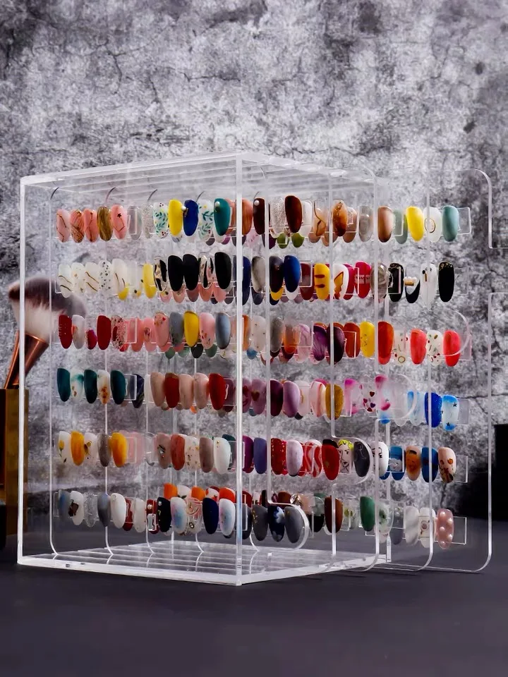 3/5 layers Nail Color display board Acrylic Nail Tips collection stand Professional dust-proof Nail tips polish display rack
3/5 layers Nail Color display board Acrylic Nail Tips collection stand Professional dust-proof Nail tips polish display rack
