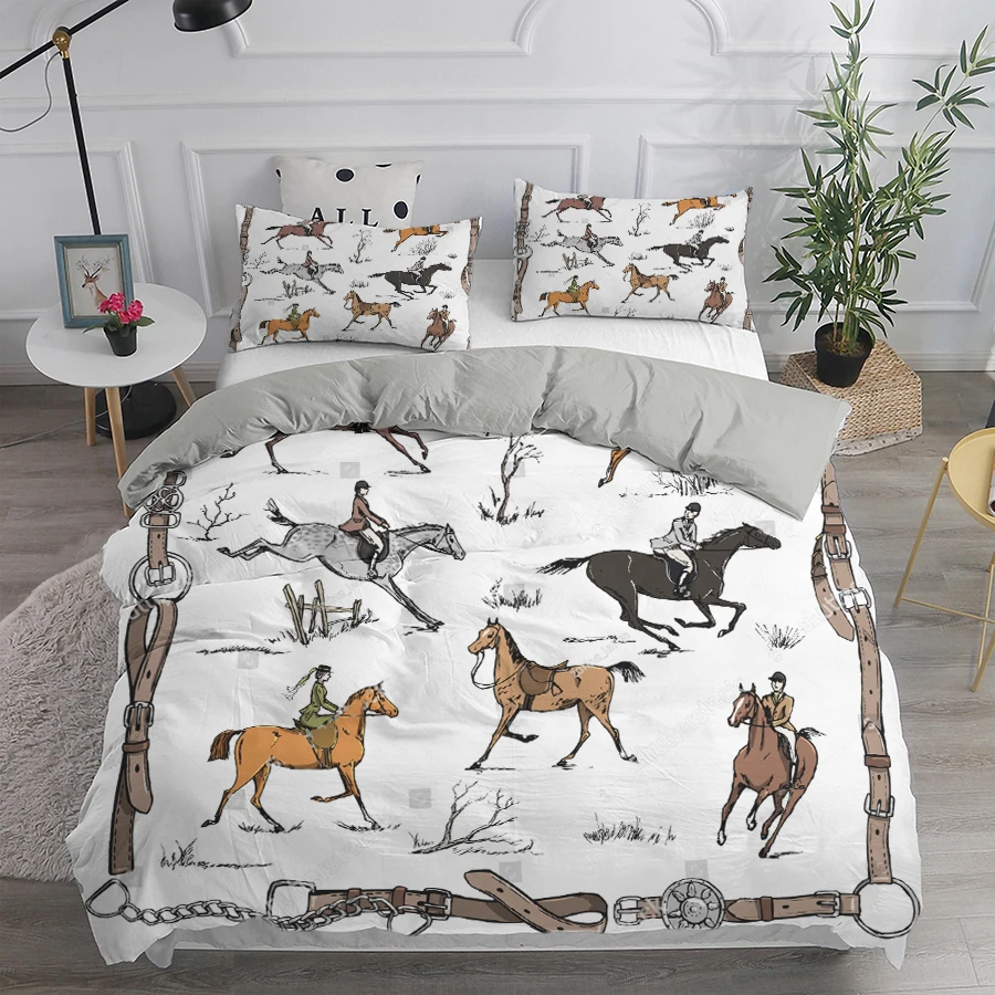 oentyo 3D Horse Print Bedding Set Luxury Duvet Cover Queen King 220x240 For Double Bed Euro Bed Cover With Pillowcase Zipper
oentyo 3D Horse Print Bedding Set Luxury Duvet Cover Queen King 220x240 For Double Bed Euro Bed Cover With Pillowcase Zipper