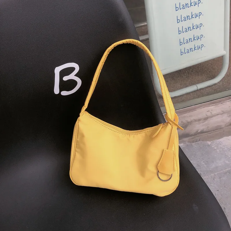 Fashion Nylon Women Hobos Small Shoulder Bag Retro Pink Ladies Clutch Purse Handbags Solid Color Cool Girl Underarm Bag
Fashion Nylon Women Hobos Small Shoulder Bag Retro Pink Ladies Clutch Purse Handbags Solid Color Cool Girl Underarm Bag