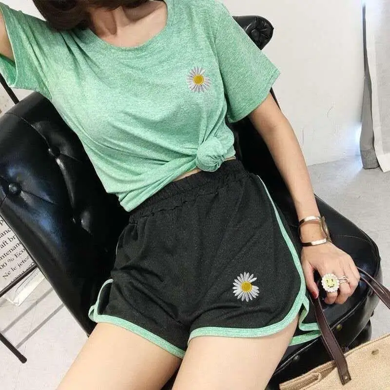 Quick Dry Daisy Seamless Suit Short Sleeve Freedom Crop Tee Printed Workout Fitness Outdoor Active Moisture Wicking Clothes
Quick Dry Daisy Seamless Suit Short Sleeve Freedom Crop Tee Printed Workout Fitness Outdoor Active Moisture Wicking Clothes