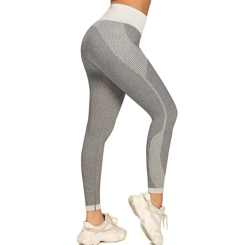 1216WY Seamless high waist stripe peach Yoga Pants pants fitness pants custom logo print on product and package from 1pc dropshi
1216WY Seamless high waist stripe peach Yoga Pants pants fitness pants custom logo print on product and package from 1pc dropshi
