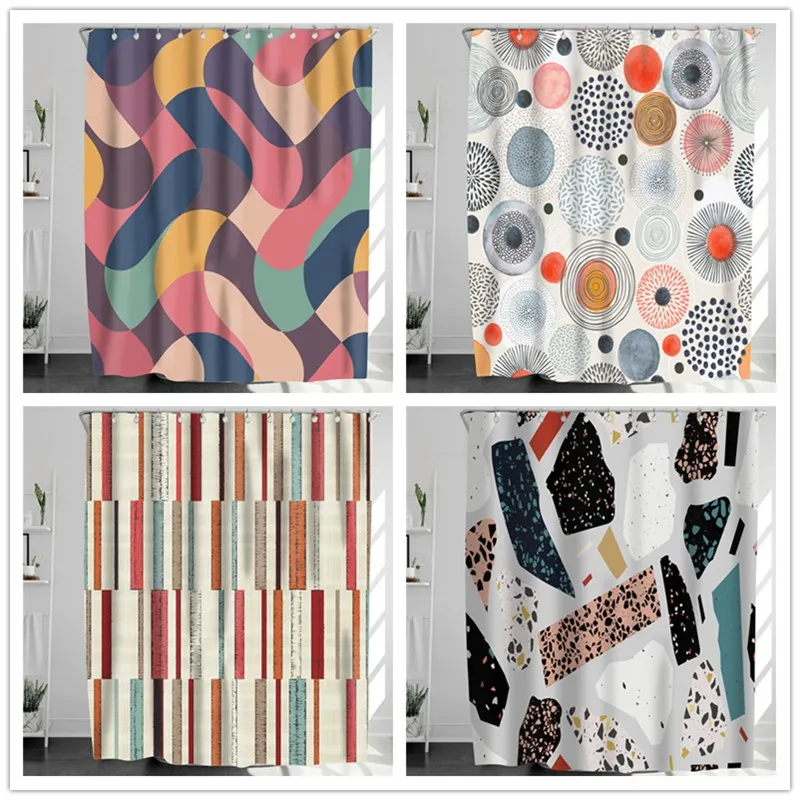 Art Painting Bathroom Curtains Polyester Waterproof Mildew Bath Shower Curtains Anti Peeping Bath Door Curtain douchegordijn 3d
Art Painting Bathroom Curtains Polyester Waterproof Mildew Bath Shower Curtains Anti Peeping Bath Door Curtain douchegordijn 3d