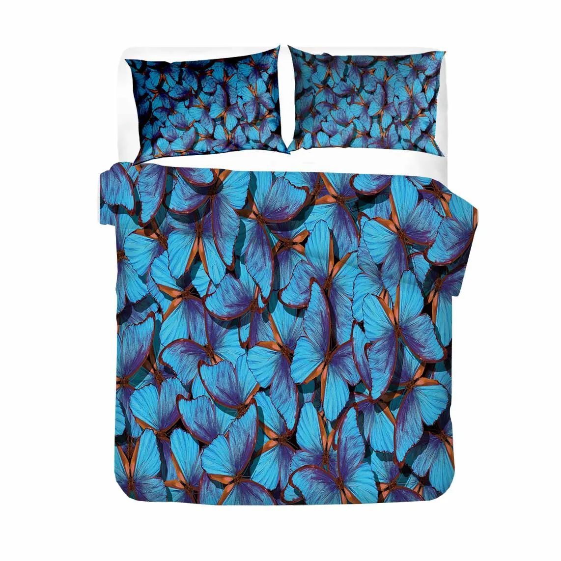 HELENGILI 3D Bedding Set Beautiful Butterfly pattern Print Duvet cover set bedclothes with pillowcase bed set home Textiles
HELENGILI 3D Bedding Set Beautiful Butterfly pattern Print Duvet cover set bedclothes with pillowcase bed set home Textiles