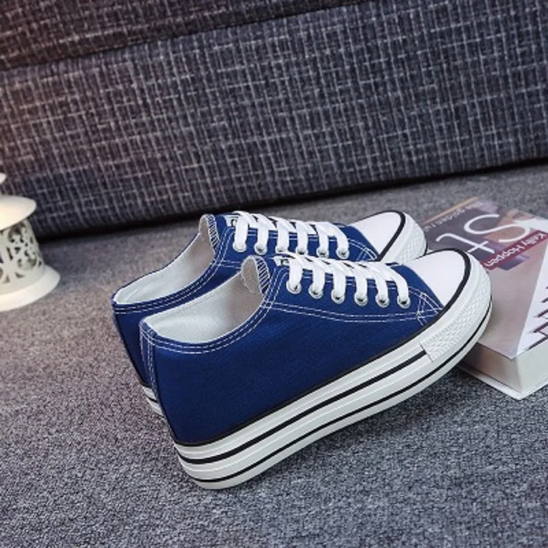2019 spring and autumn new canvas shoes thick bottom Korean fashion casual shoes
2019 spring and autumn new canvas shoes thick bottom Korean fashion casual shoes