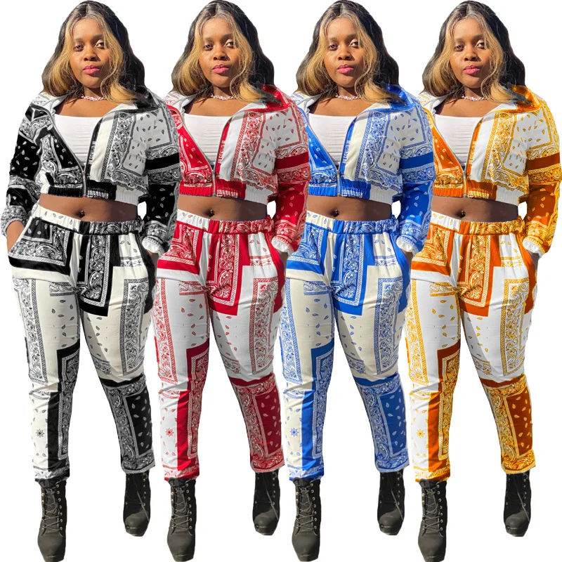 Adogirl Vintage Print 2 Piece Set Women Tracksuit Long Sleeve Top And Pants Matching Sets Club Outfits Fashion
Adogirl Vintage Print 2 Piece Set Women Tracksuit Long Sleeve Top And Pants Matching Sets Club Outfits Fashion