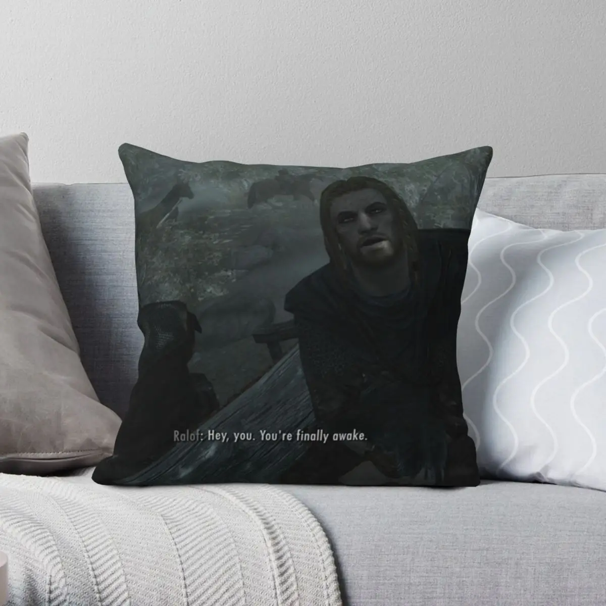 Hey You You're Finally Awake Square Pillowcase Polyester Linen Velvet Pattern Zip Decor Pillow Case Sofa Seater Cushion Cover
Hey You You're Finally Awake Square Pillowcase Polyester Linen Velvet Pattern Zip Decor Pillow Case Sofa Seater Cushion Cover