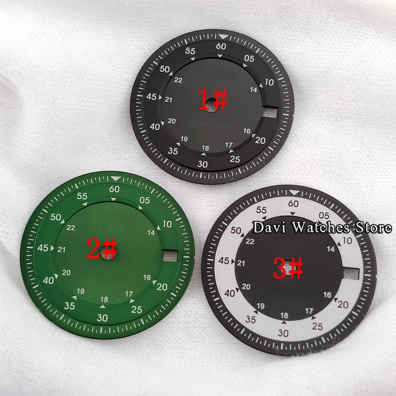 Bliger Sterile Black/White/Green 28.5mm Dial fit ETA 2836/2824 Miyota 8215 821A 8200 Mingzhu DG2813/3804 Movement
Bliger Sterile Black/White/Green 28.5mm Dial fit ETA 2836/2824 Miyota 8215 821A 8200 Mingzhu DG2813/3804 Movement