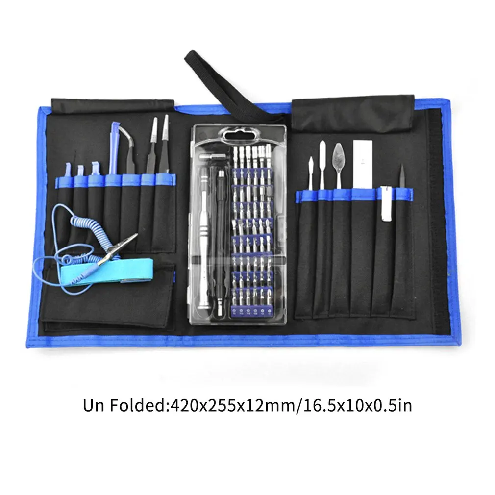 75 in 1 Screwdriver Set Cloth Bag Carbon Steel High Precision Magnetic Screwdriver Sets Repair Tool Kit Sets Universal Tools 
75 in 1 Screwdriver Set Cloth Bag Carbon Steel High Precision Magnetic Screwdriver Sets Repair Tool Kit Sets Universal Tools