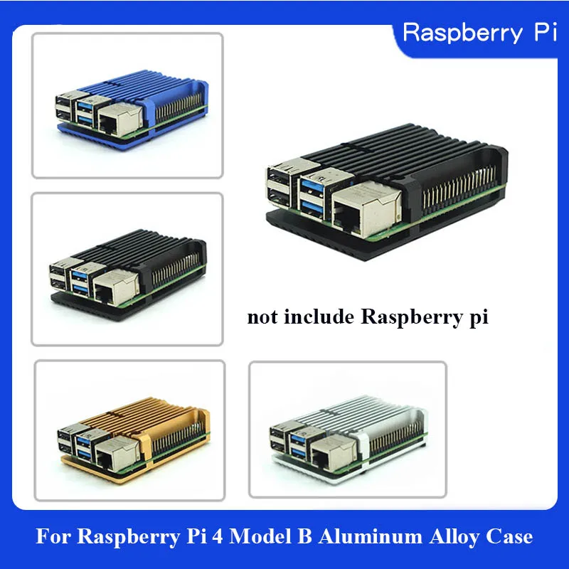 Raspberry Pi 4 Модель B корпус из алюминиевого сплава ЧПУ-коробка корпус для Raspberry Pi 4 Модель B
Raspberry Pi 4 Модель B корпус из алюминиевого сплава ЧПУ-коробка корпус для Raspberry Pi 4 Модель B