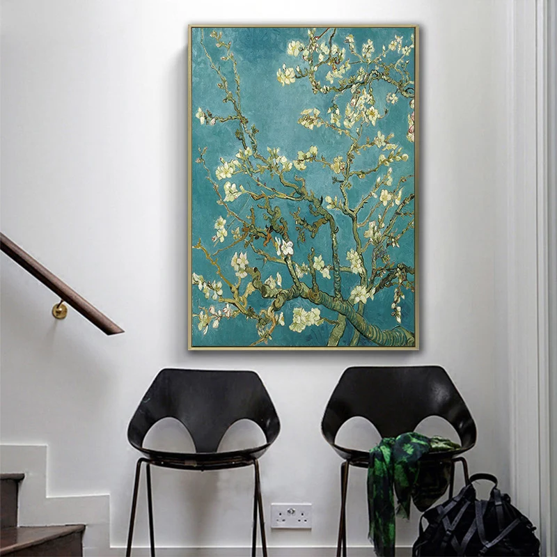 Ван Гог абрикосовый цвет холст живописи Импрессионизм wall art Для Гостиная Декор