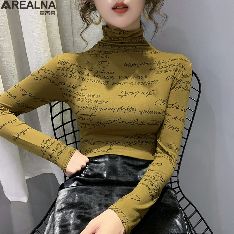 t shirt women 2020 vintage Long Sleeve Letter Doodle print graphic Tops Slim Stretchy woman tshirts graphic tees camiseta mujer 
t shirt women 2020 vintage Long Sleeve Letter Doodle print graphic Tops Slim Stretchy woman tshirts graphic tees camiseta mujer