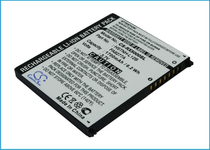 Аккумулятор для HP FA8277A iPAQ rx5000 rx5700 rx5710 rx5720 rx5725 1700 мАч | Мобильные телефоны и