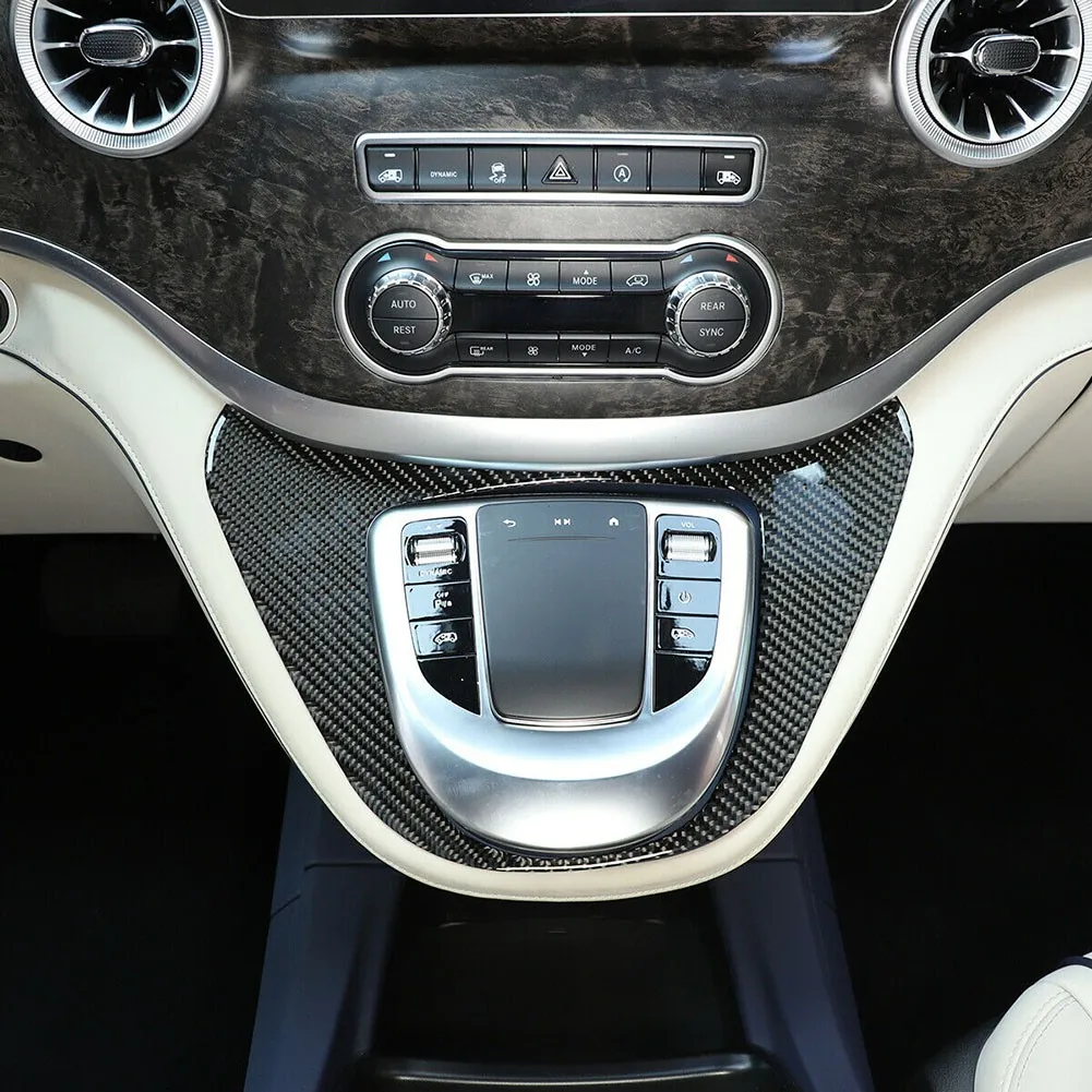 Для Mercedes-Benz V-Class 2015-2020 автомобильный Стайлинг углеродное волокно мультимедийные панели наклейки автомобильные аксессуары для интерьера
Для Mercedes-Benz V-Class 2015-2020 автомобильный Стайлинг углеродное волокно мультимедийные панели наклейки автомобильные аксессуары для интерьера