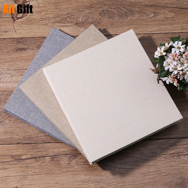 New Linen 16inch DIY Photograph Album Lovers Birthday Gift Wedding Photos Baby Photo Ablum Scrapbook Paper Crafts Albums Sticky
New Linen 16inch DIY Photograph Album Lovers Birthday Gift Wedding Photos Baby Photo Ablum Scrapbook Paper Crafts Albums Sticky