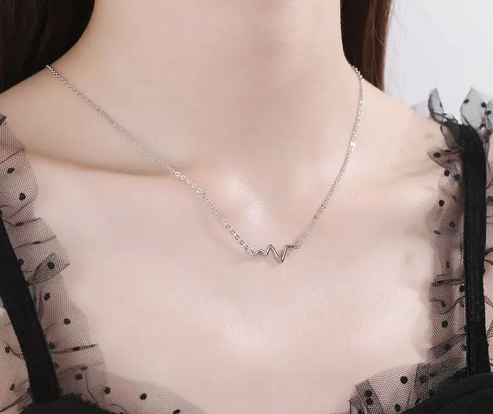 925 Silver Day Korean Sweet Beauty Friends Birthday Gift With Jewelry Inlaid Zircon Short Clavicle Necklace Item
925 Silver Day Korean Sweet Beauty Friends Birthday Gift With Jewelry Inlaid Zircon Short Clavicle Necklace Item