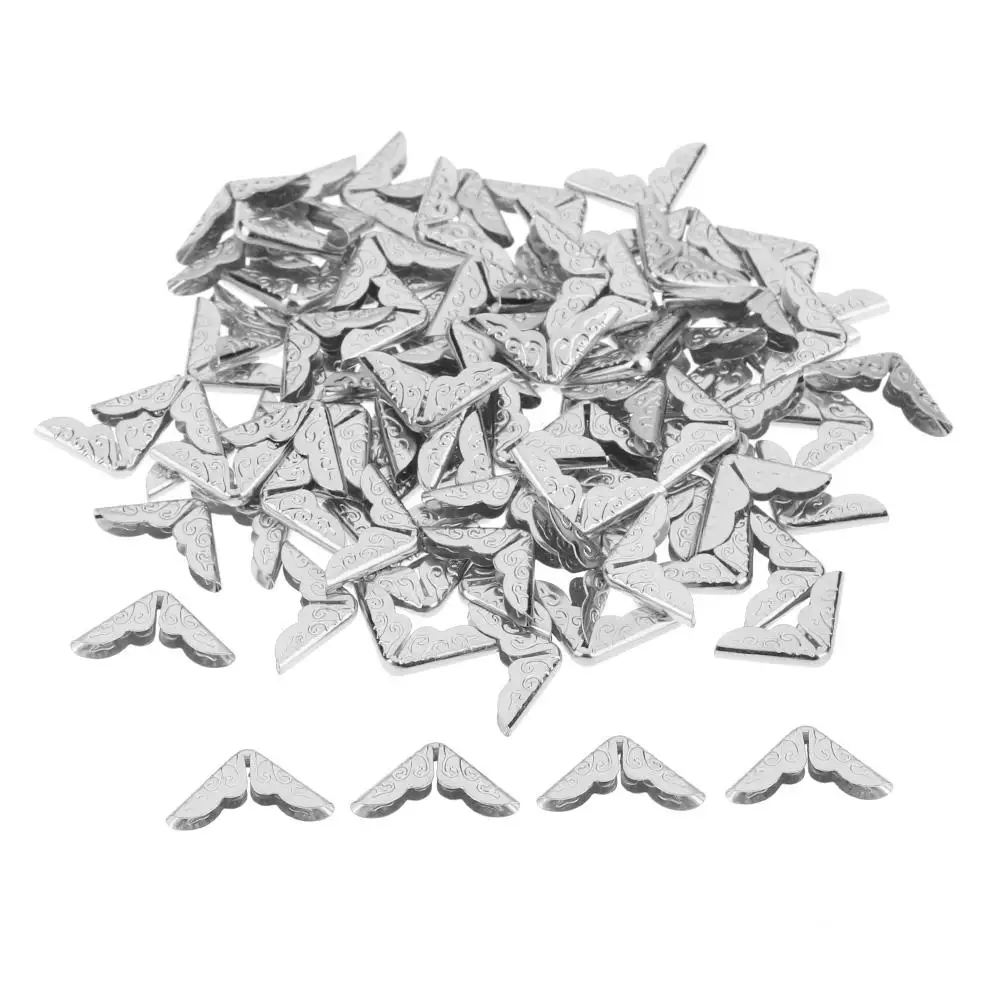 100pcs Metal Book Corner Protectors Tone Scrapbooking Albums Menus Folders Corner Protectors Card File Menu Metal Corners Book
100pcs Metal Book Corner Protectors Tone Scrapbooking Albums Menus Folders Corner Protectors Card File Menu Metal Corners Book